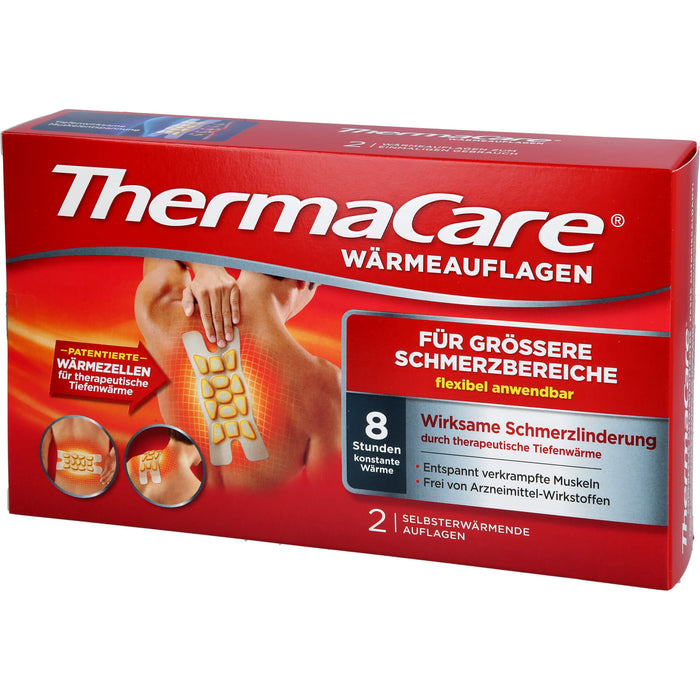 ThermaCare Wärmeauflagen Flexibel XL, 2 St. Pflaster