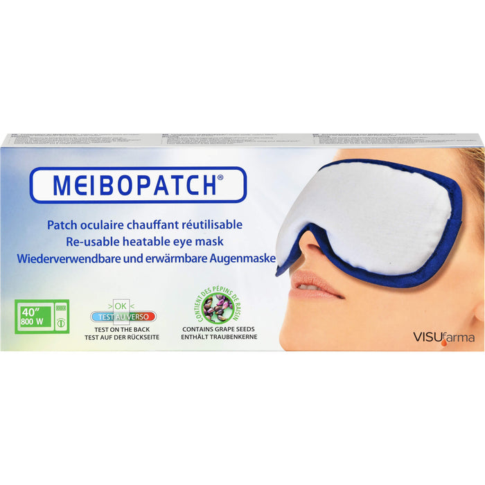 MEIBOPATCH wiederverwendbare und erwärmbare Augenmaske, 1 St. Masken