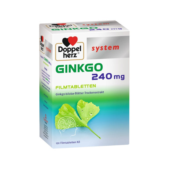 Doppelherz system Ginkgo 240 mg Tabletten, 120 St. Tabletten