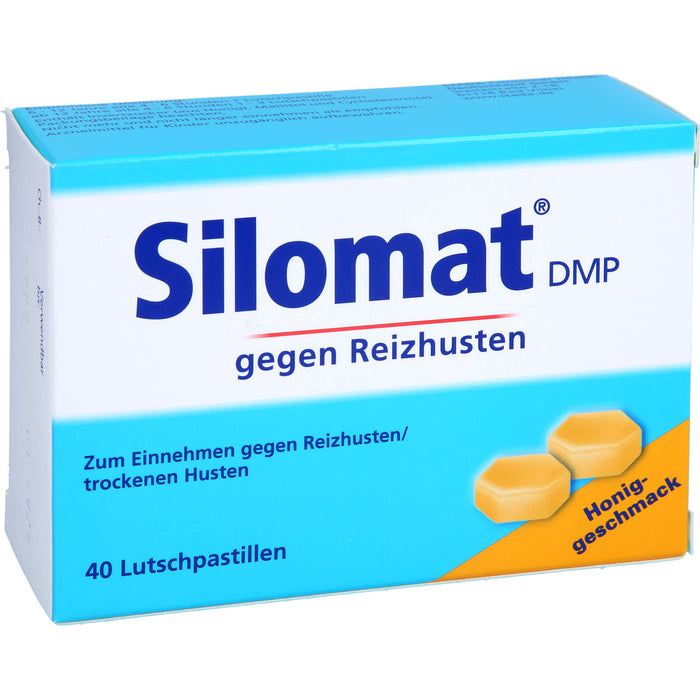 Silomat DMP gegen Reizhusten Lutschpastillen Honiggeschmack, 40 St. Pastillen