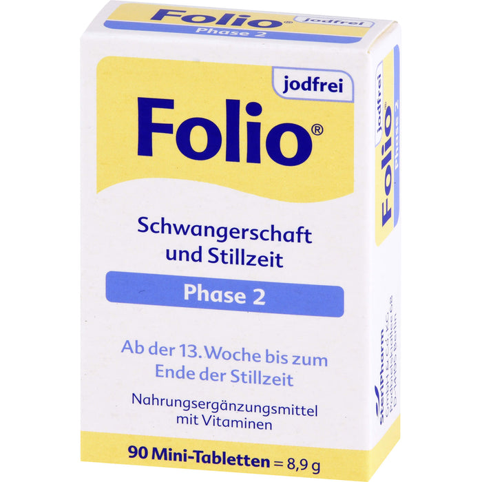 Folio jodfrei Phase 2 Mini-Tabletten, 90 St. Tabletten