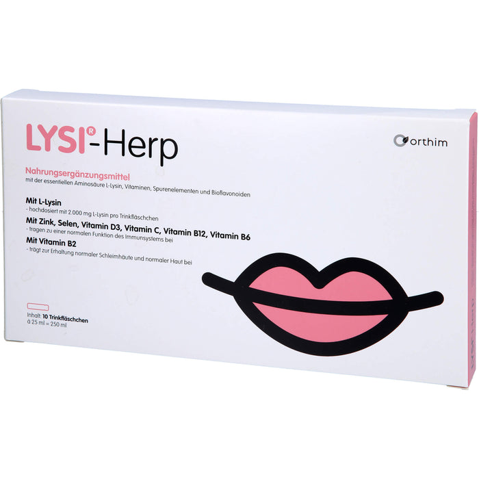 LYSI-Herp Trinkfläschchen, 10 St. Ampullen