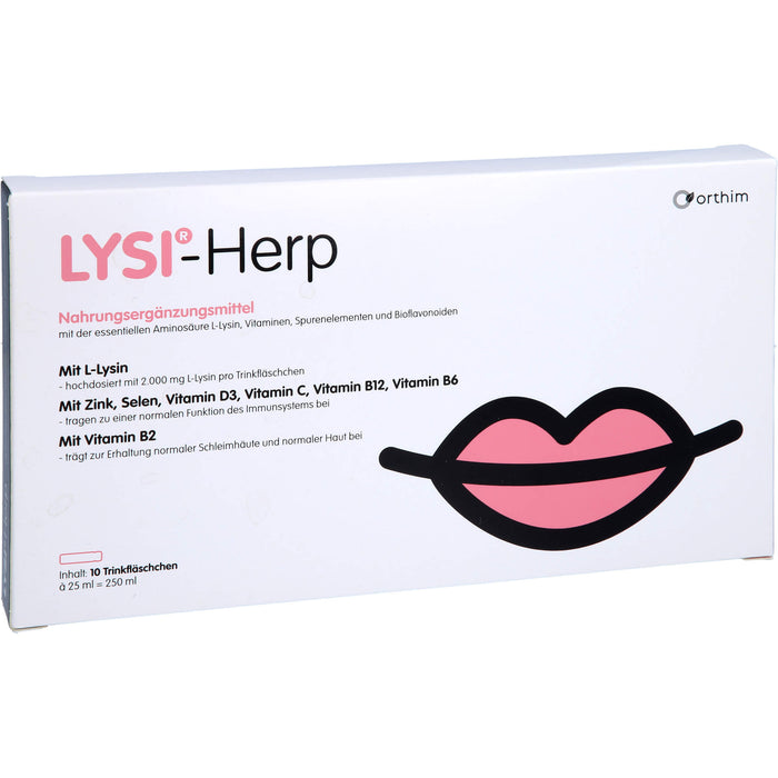 LYSI-Herp Trinkfläschchen, 10 St. Ampullen