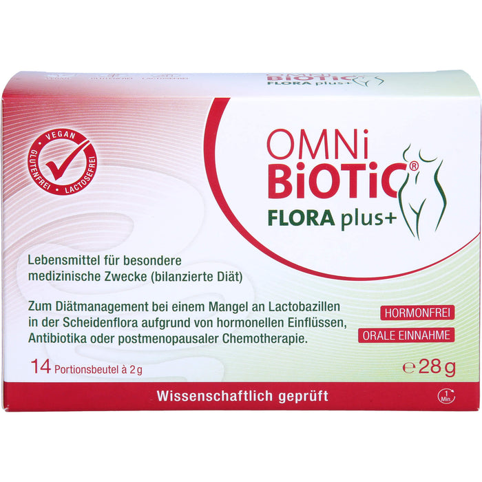 OMNi-BiOTiC Flora plus+ Portionsbeutel, 14 St. Beutel