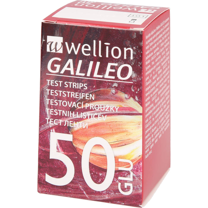 Wellion Galileo Blutzuckerteststreifen, 50 St. Teststreifen