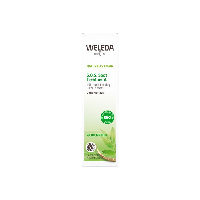 WELEDA Naturally Clear S.O.S. Spot Treatment Haut-Gel, 10 ml Gel