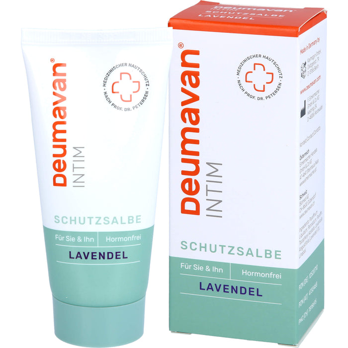 Deumavan Schutzsalbe Lavendel Tube Medizinprodukt, 50 ml Fettsalbe