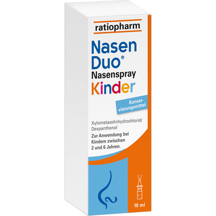 NasenDuo Nasenspray Kinder, 10 ml Lösung