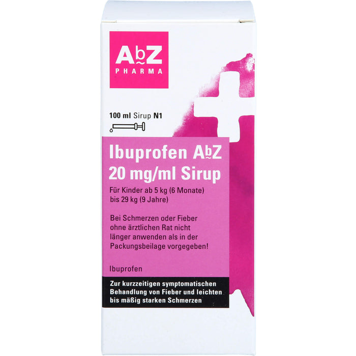 Ibuprofen AbZ 20mg/ml Sirup, 100 ml Lösung