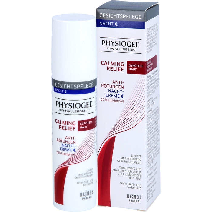 PHYSIOGEL Calming Relief Anti-Rötungen Nachtcreme, 40 ml Creme