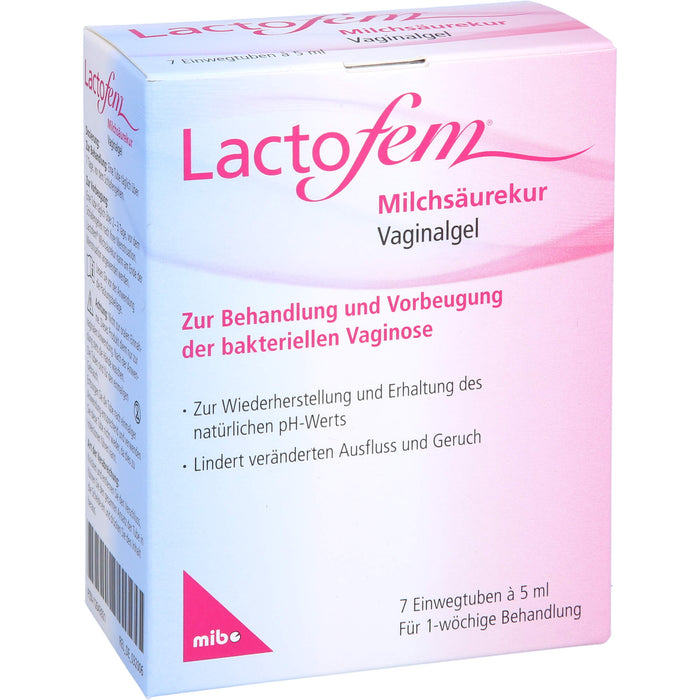 Lactofem Milchsäurekur Vaginalgel, 35 ml Gel