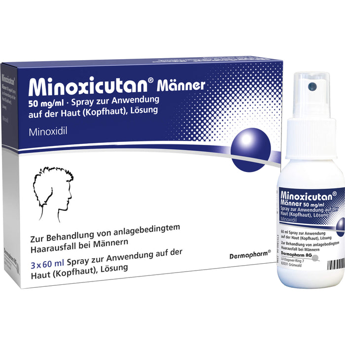 Minoxicutan Männer Spray, 180 ml Lösung