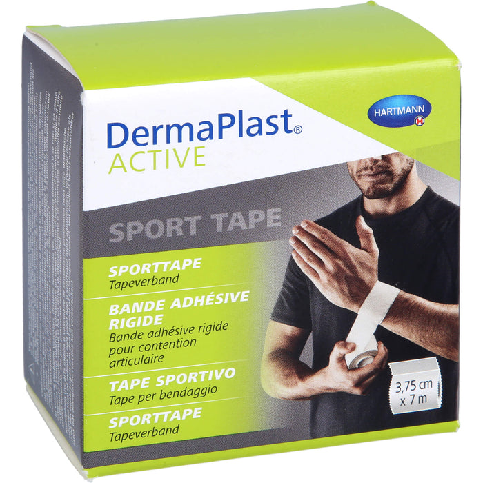 DermaPlast Active Sport Tape weiß 3,75cm x 7 m, 1 St