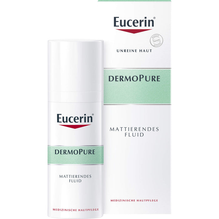 Eucerin DERMOPURE Mattierendes Fluid, 50 ml Lösung