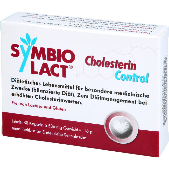 SymbioLact Cholesterin Control Kapseln, 30 St. Kapseln