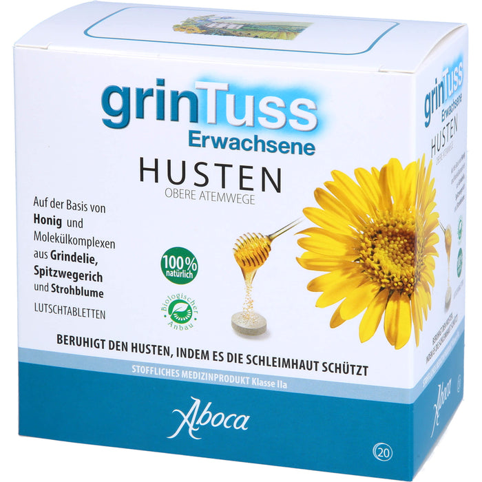 Aboca Grintuss Erwachsene Lutschtabletten, 30 g Tabletten