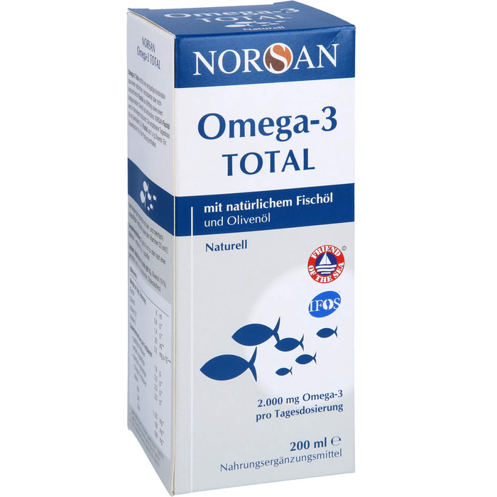 NORSAN Omega-3 Total Naturell Lösung, 200 ml Lösung