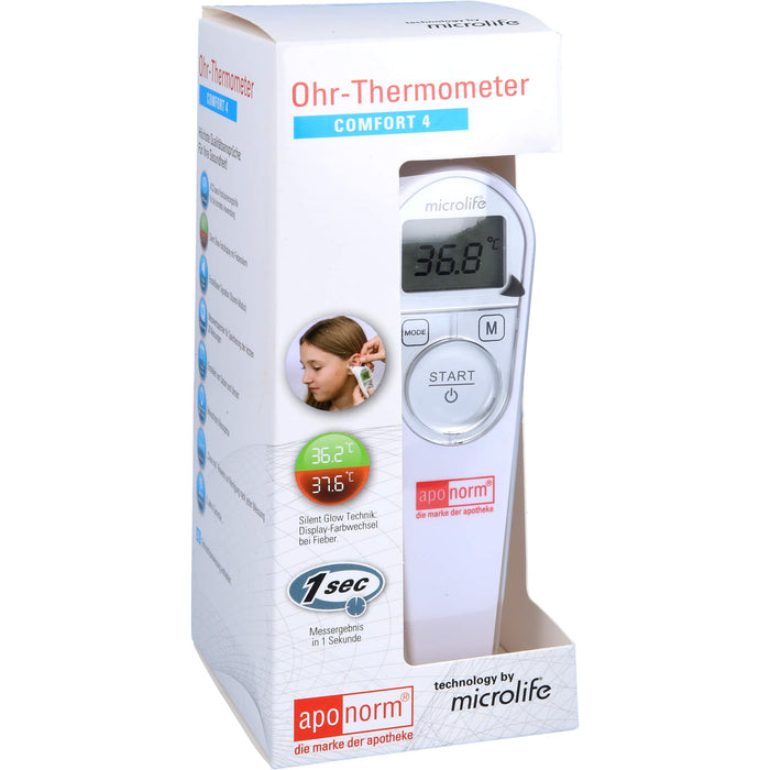 aponorm Fieberthermometer Ohr Comfort 4, 1 St