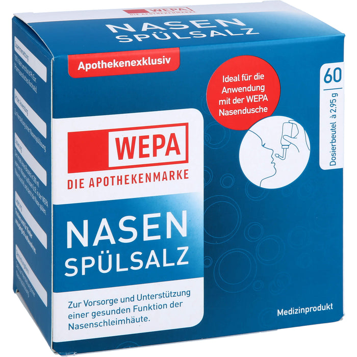 WEPA Nasenspülsalz, 177 g Salz