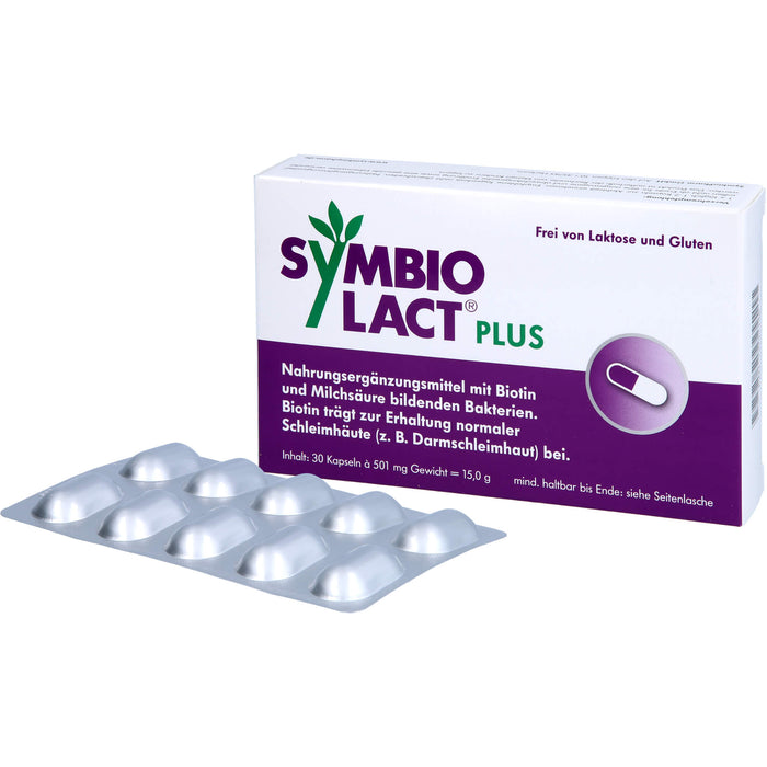 SymbioLact plus Kapseln, 30 St. Kapseln