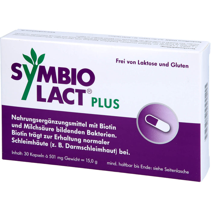 SymbioLact plus Kapseln, 30 St. Kapseln