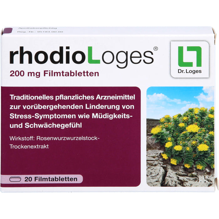 rhodioLoges 200 mg Filmtabletten, 20 St. Tabletten