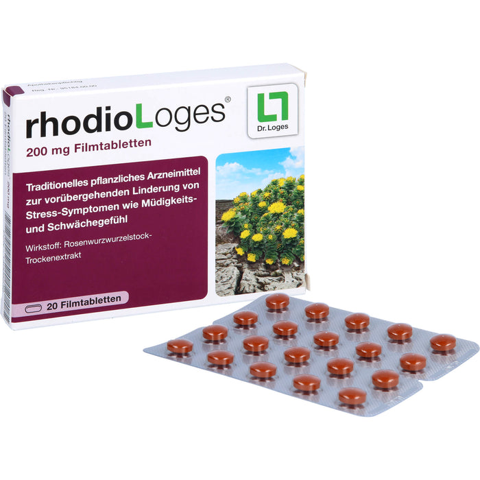 rhodioLoges 200 mg Filmtabletten, 20 St. Tabletten