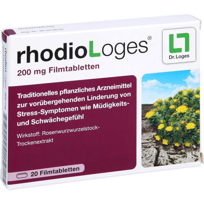 rhodioLoges 200 mg Filmtabletten, 20 St. Tabletten