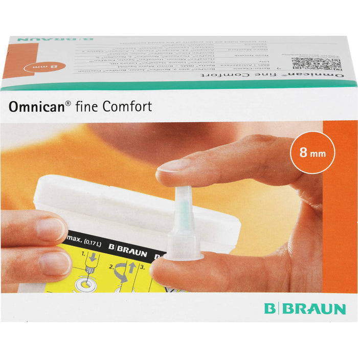 OMNICAN fine Comfort Pen Kanüle 31Gx8 mm, 1 P KAN