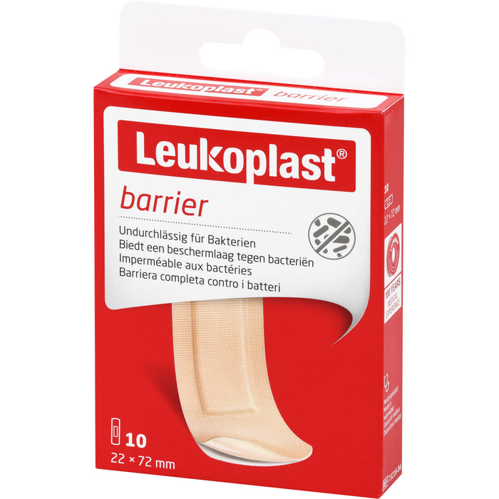 LEUKOPLAST BARRIER 22X72MM, 10 St PFL