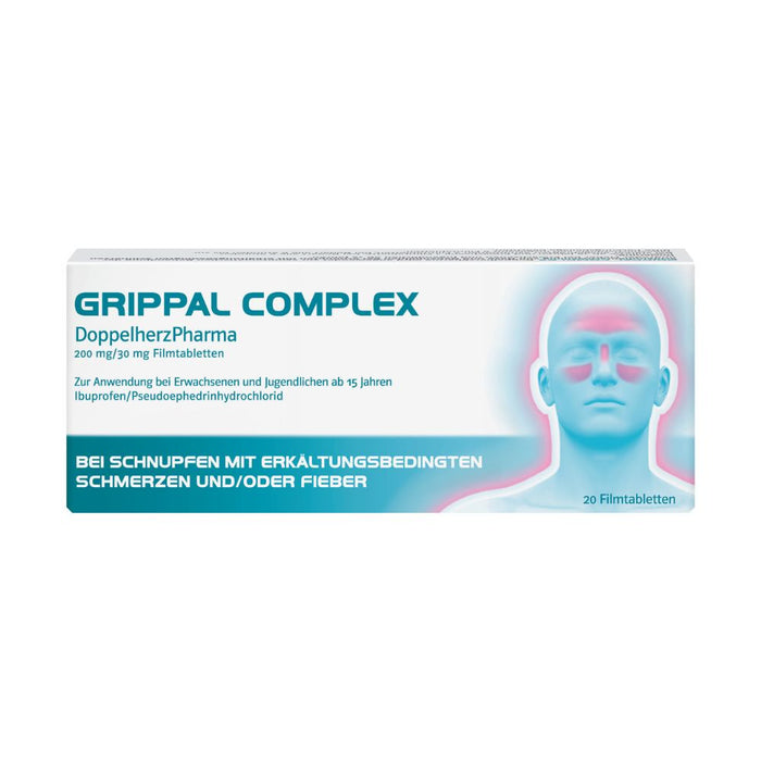 Doppelherz system Grippal Complex Tabletten, 20 St. Tabletten