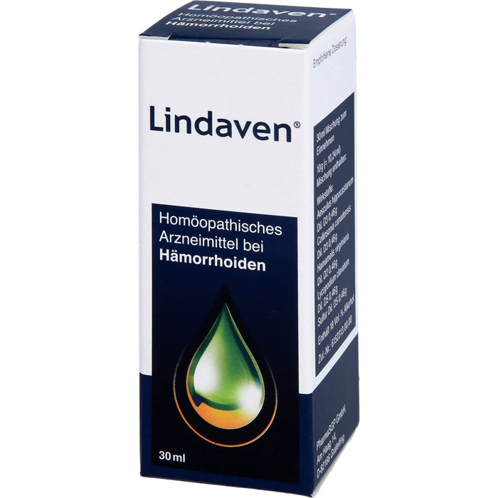 Lindaven Mischung bei Hämorrhoiden, 30 ml Lösung