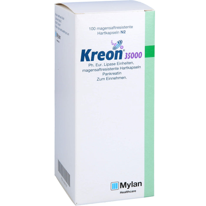 Kreon 35000 Ph Eur Lip Ei, 100 St HKM