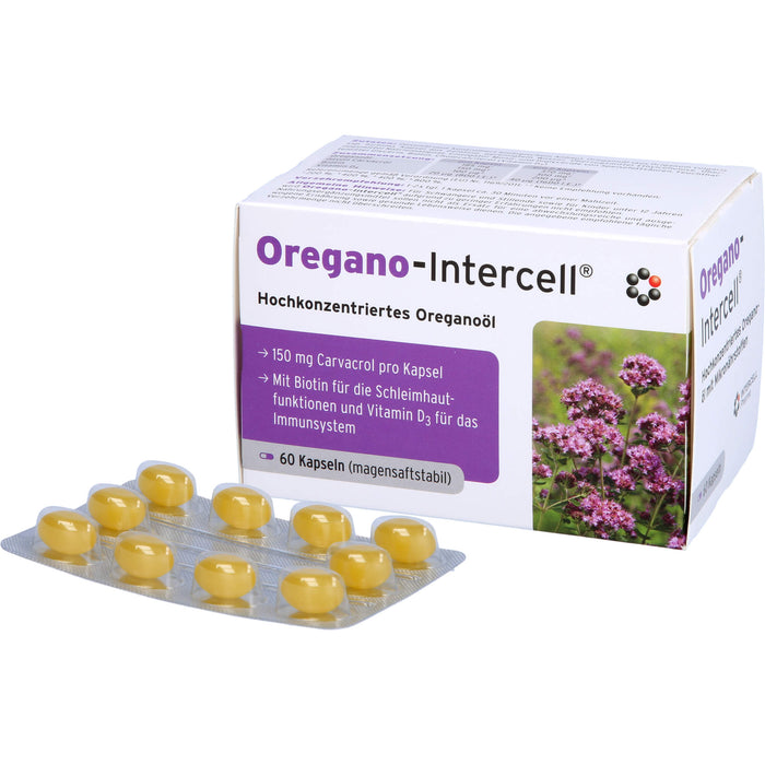 Oregano-Intercell Kapseln, 60 St. Kapseln