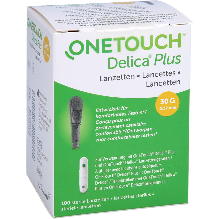 One Touch Delica Plus Lanzetten, 100 St LAN