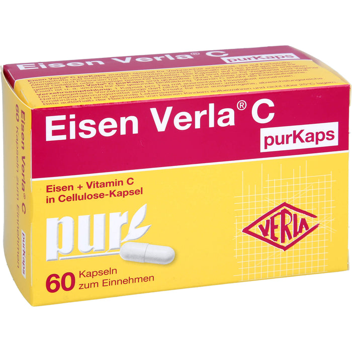 Eisen Verla C purKaps, Kapseln, 60 St KAP