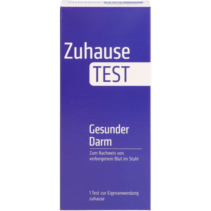 ZuhauseTEST Gesunder Darm zum schnellen Nachweis von blutigem Stuhl, 1 St. Test