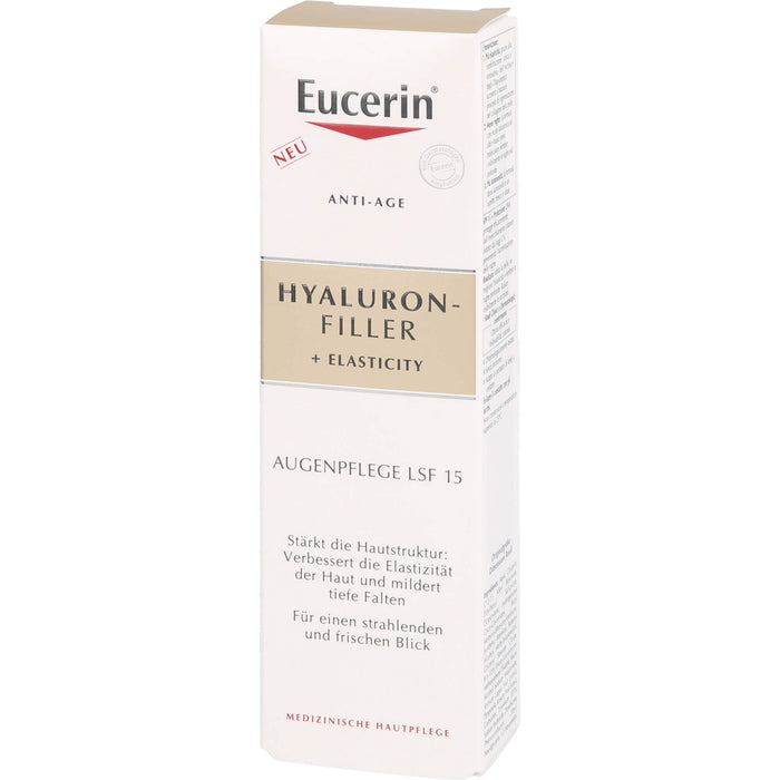 Eucerin Anti-Age Hyaluron-Filler +Elasticity Auge, 15 ml Creme