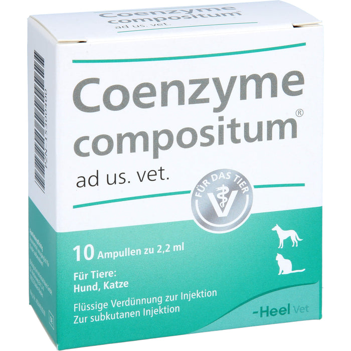 Coenzyme compositum ad us. vet. flüssige Verdünnung für Hund und Katze, 10 St. Ampullen