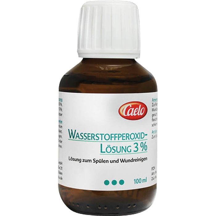 Wasserstoffperoxid 3 % Caelo Lsg. Standard Zul., 100 ml FLU