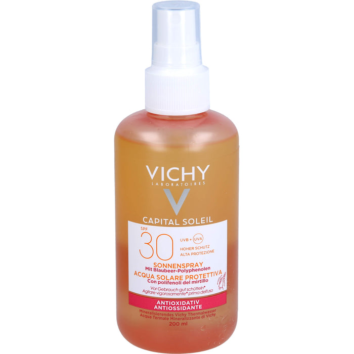 VICHY Ideal Soleil Sonnenspray Antiox LSF 30, 200 ml Lösung