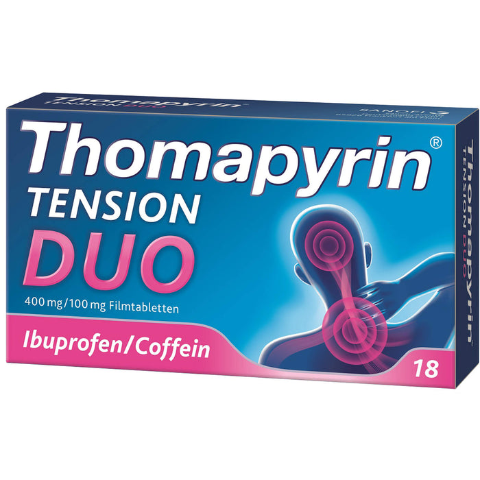 Thomapyrin Tension duo 400 Filmtabletten, 18 St. Tabletten