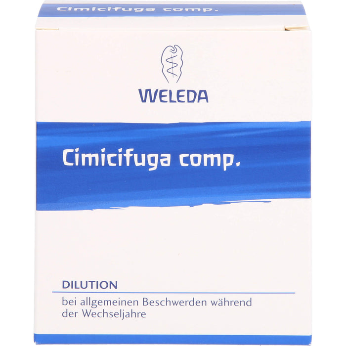 WELEDA Cimicifuga comp. Dilution bei allgemeinen Beschwerden während der Wechseljahre, 100 ml Lösung