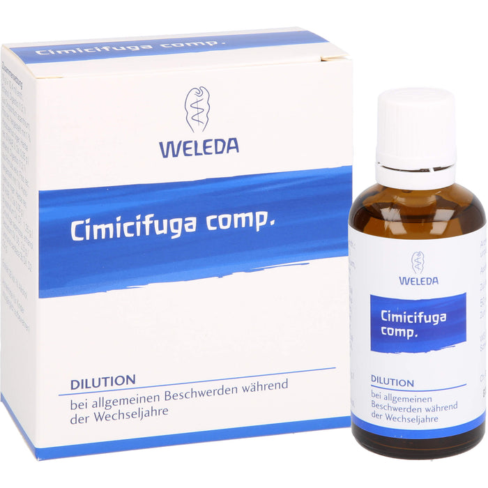 WELEDA Cimicifuga comp. Dilution bei allgemeinen Beschwerden während der Wechseljahre, 100 ml Lösung