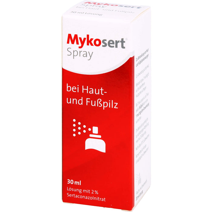 Mykosert Spray bei Haut- und Fußpilz, 30 ml Lösung