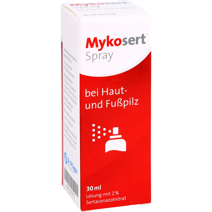 Mykosert Spray bei Haut- und Fußpilz, 30 ml Lösung