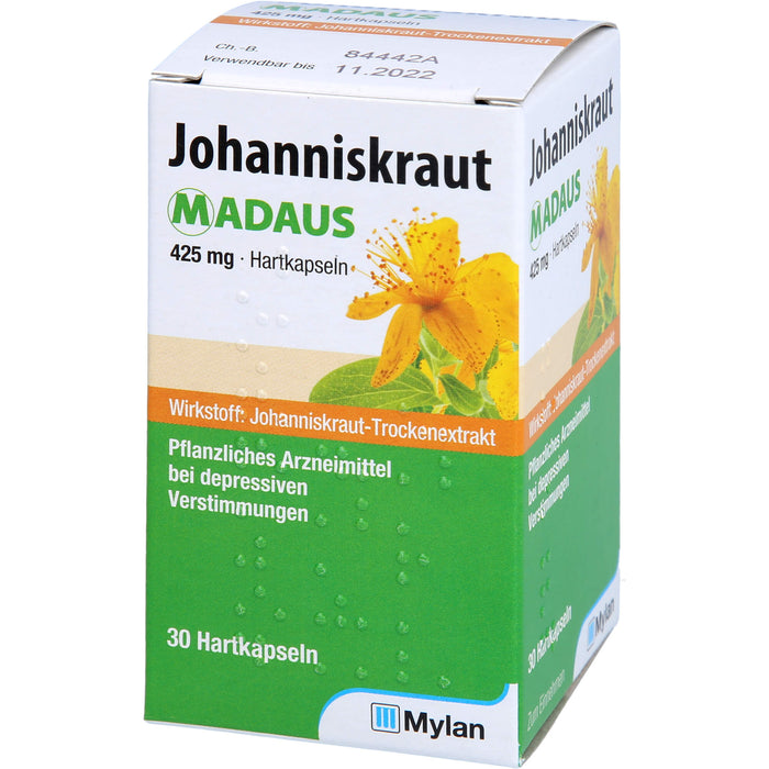 Johanniskraut MADAUS 425 mg Hartkapseln, 30 St. Kapseln