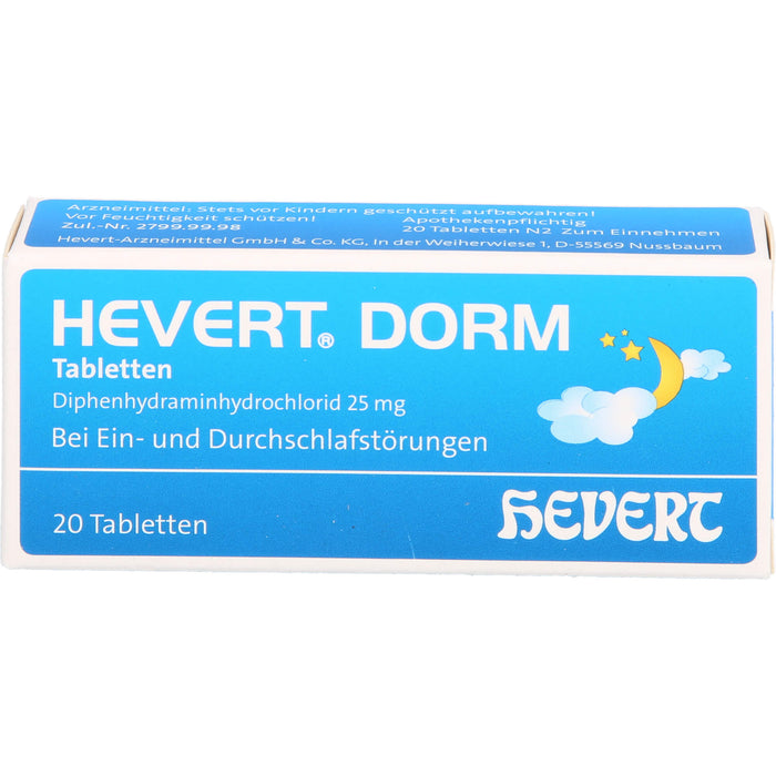 Hevert Dorm, Tabletten, 20 St. Tabletten