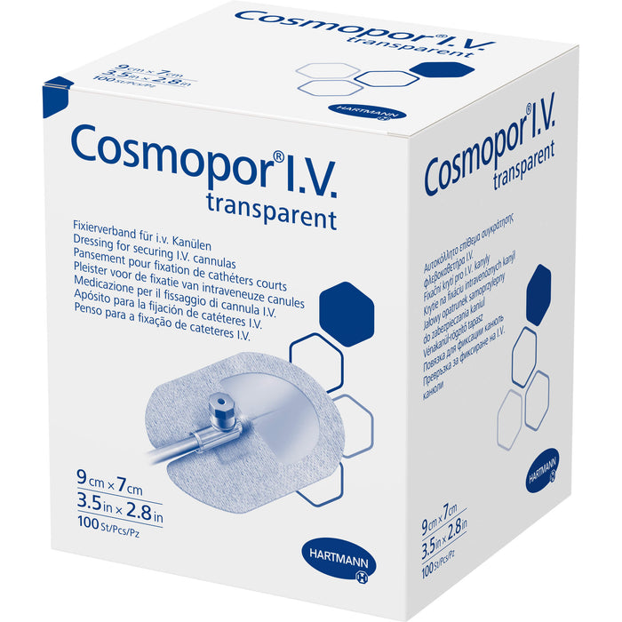 Cosmopor I.V. transparent 9x7cm, 100 St PFL