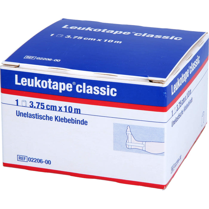 LEUKOTAPE Classic 3,75 cmx10 m weiss, 1 St. Verband